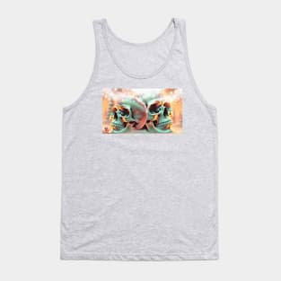 Double Winter Skulls Tank Top